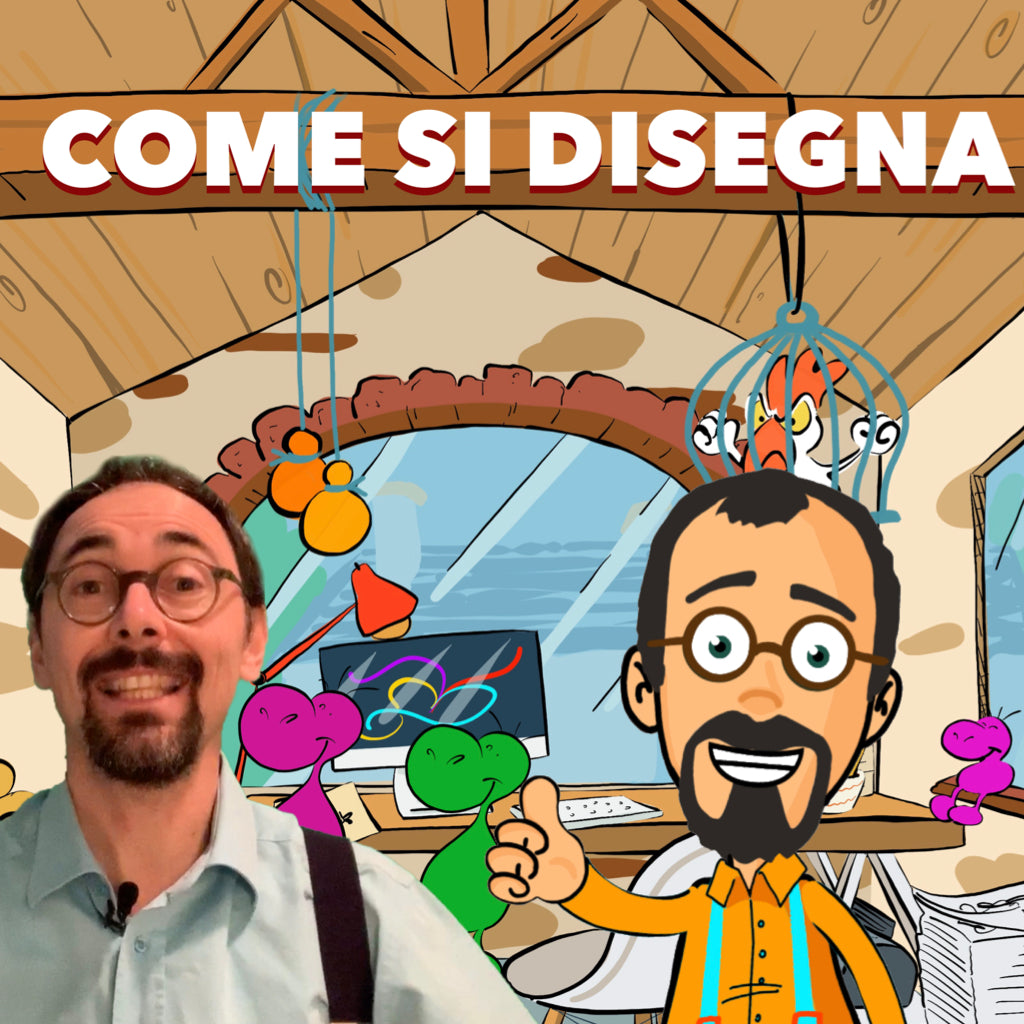 Disegnamo una copertina di Topolino in 3 puntate!